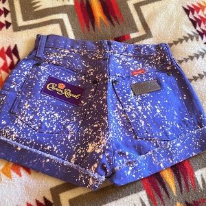 Custom Crown Royal Wrangler shorts